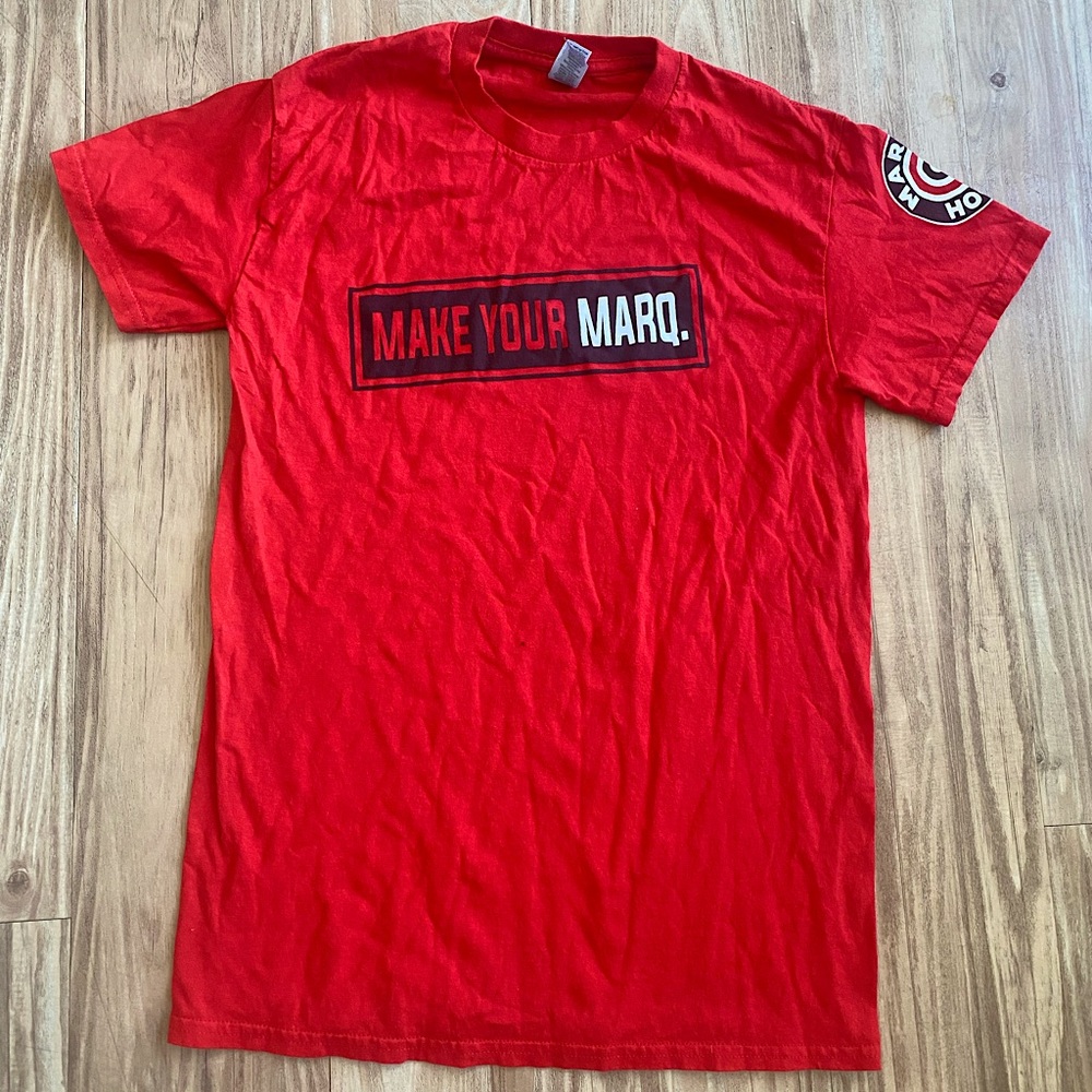 Make Your Marq Marquee Hoops Basketball T-Shirt
